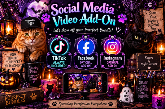 Social Media Video Guarantee Add-on!!
