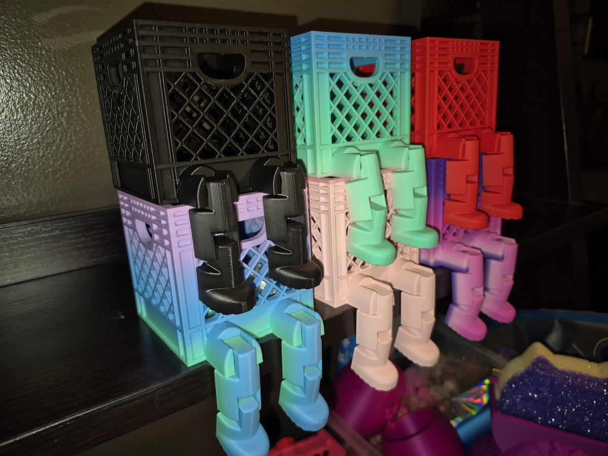 Sitting Crates